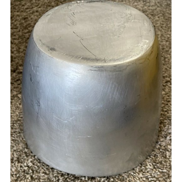 Vtg NAMBE 532 Heavy Collectible Alloy Aluminum Art Serving Butterfly Bowl 6.5"H - Picture 4 of 5